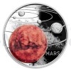 2020 - Niue 1 NZD Silver Coin Solar System - Mars - Proof (Obr. 2)