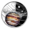 2020 - Niue 1 NZD Stbrn mince Slunen soustava - Jupiter - proof (Obr. 4)