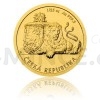 2019 - Niue 5 NZD Gold 1/25 oz Bullion Coin Czech Lion 2019 Number - Currency- BU (Obr. 0)