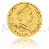 2019 - Niue 5 NZD Gold 1/25 oz Bullion Coin Czech Lion 2019 Number - Currency- BU (Obr. 1)
