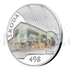 2021 - 500 CZK Skoda 498 Albatros Steam Locomotive - Proof (Obr. 0)