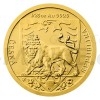 2020 - Niue 5 NZD Zlat 1/25oz mince esk lev slovan - standard (Obr. 0)