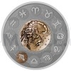 2019 - Niue 1 $ Zodiac Signs - Scorpio - Antique Finish (Obr. 4)