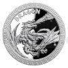 2020 - Niue 2 NZD Silver coin Mythical Creatures - Dragon proof (Obr. 3)