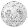 2020 - Niue 10 NZD Silver 5oz Bullion Coin Czech Lion - Standard (Obr. 0)