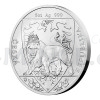 2020 - Niue 10 NZD Silver 5oz Bullion Coin Czech Lion - Standard (Obr. 2)