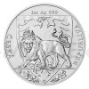 2020 - Niue 2 NZD Silver 1 oz Bullion Coin Czech Lion - Standard Numbered (Obr. 0)