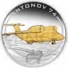 2008 - Cook Islands 5 $ Antonov Five-Coin Silver Set - Gilded Edition - Proof (Obr. 2)