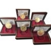 Five Czech 40-Ducats - Set of 5 Gold Medals Au 999,9 (697,5 g) - UNC (Obr. 1)