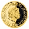 2020 - Niue 5 NZD Gold Coin Patrons - Saint Joseph - Proof (Obr. 0)