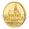 2020 - Niue 5 NZD Gold Coin Brno - Cathedral of St Peter and Paul - Proof (Obr. 2)
