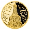 2020 - Niue 5 NZD Gold Coin Prague - Petrin Tower - Proof (Obr. 0)