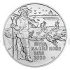 Silver 10oz Medal Battle of White Mountain - Standard (Obr. 4)