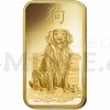 Gold Bar 1 Oz (31,1 g) PAMP Lunar Dog (Obr. 0)