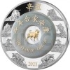 2021 - Laos 2000 KIP Lunar Year of the Ox with Jade - Proof (Obr. 0)