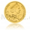 2018 - Niue 5 NZD Gold 1/25 Oz Coin Czech Lion, Number 120 - UNC (Obr. 1)