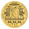 2020 - Niue 50 NZD Gold 1 Oz Coin Slovak Eagle / Adler Number 28 - Standard (Obr. 1)