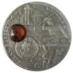World Coins 2008 - Niue 1 NZD - Amber Route Gdańsk - Antique
