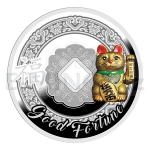 2018 - Cameroon 500 CFA Feng Shui Symbols - Lucky Cat - Proof