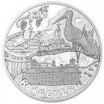 World Coins 2015 - Austria 10 € Bundesländer - Burgenland - Proof