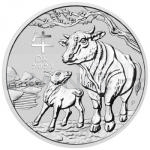 Australia 2021 - Australia 1 $ Year of the Ox 1 oz Silver