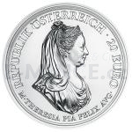 World Coins 2018 - Austria 20 EUR Maria Theresa: Clemency and Faith - Proof