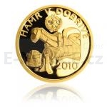 Gold Coins 2010 - 2500 CZK Hammer Mill at Dobriv - Proof