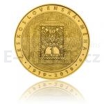 Extraordinary Issues of Gold 2019 - 10000 CZK Creation of Czechoslovak Currency - BU