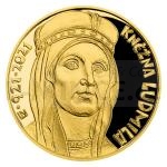 Extraordinary Issues of Gold 2021 - 10000 CZK Kněžna Ludmila / Duchess Ludmila  - Proof