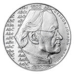 Czech Silver Coins 2022 - 200 CZK Gregor Johann Mendel - UNC