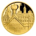 Czech Gold Coins 2022 - 5000 CZK Litomerice / Leitmeritz - Proof
