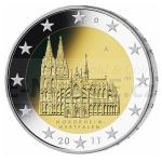 2011 - 5 x 2 € Germany - Federal state of North Rhine-Westphalia (ADFGJ) - Unc