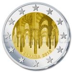 2 and 5 Euro Coins 2010 - 2 € Spain - Córdoba’s historic centre - Unc