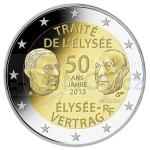France 2013 - 2 € France - 50th anniversary of the signing of the Élysée Treaty - Unc