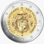 2013 - 2 € Vatican -  Sede Vacante MMXIII - UNC