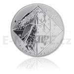 Tschechien & Slowakei Silver medal The Virgo sign of zodiac - proof