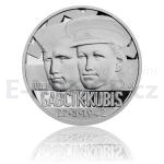 Czech Mint 2017 Silver Medal National Heroes - Jozef Gabčík and Jan Kubiš - Proof