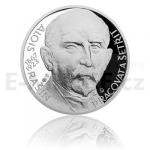 Czech Mint 2017 Silver Medal National Heroes - Alois Rašín - Proof