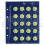 OPTIMA-System coin sheets VISTA, for 2-Euro coins