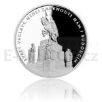 Silver medal Stories of our history - St. Wenceslas - proof