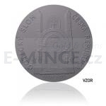 Platinum Medals Platinum investment medal Gothic, The Church of Mother of God before Tyn - stand