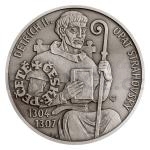 Silver Medal Czech Seals - Abbot of the Strahov Monastery in Prague - Standard