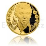Gold 1/2 oz Medal Karel Gott - Singer - Proof