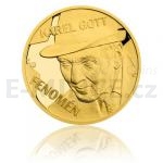Gold 1/2 oz Medal Karel Gott - Phenomenon - Proof