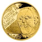 Gold Medals 2 Ducat CR 2021 The Celtic Head from Msecke Zehrovice - Proof