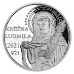 esk mincovna 2021 Stbrn medaile Knna Ludmila - proof