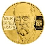 Gold Quarter-Ounce Medal Summer Residence of T. G. Masaryk - Hlubos Chateau- Proof