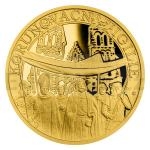Gold Medals 2 Ducat CR 2022 - Coronation Vigil - Vysehrad (Prager Hochburg) - Proof
