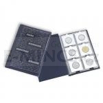 Pocket Albums Coin wallet with 10 coin sheets each for 6 cardboard holders