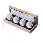 Czech Medals Set of Four Silver Medals House of Wartenberg - Proof